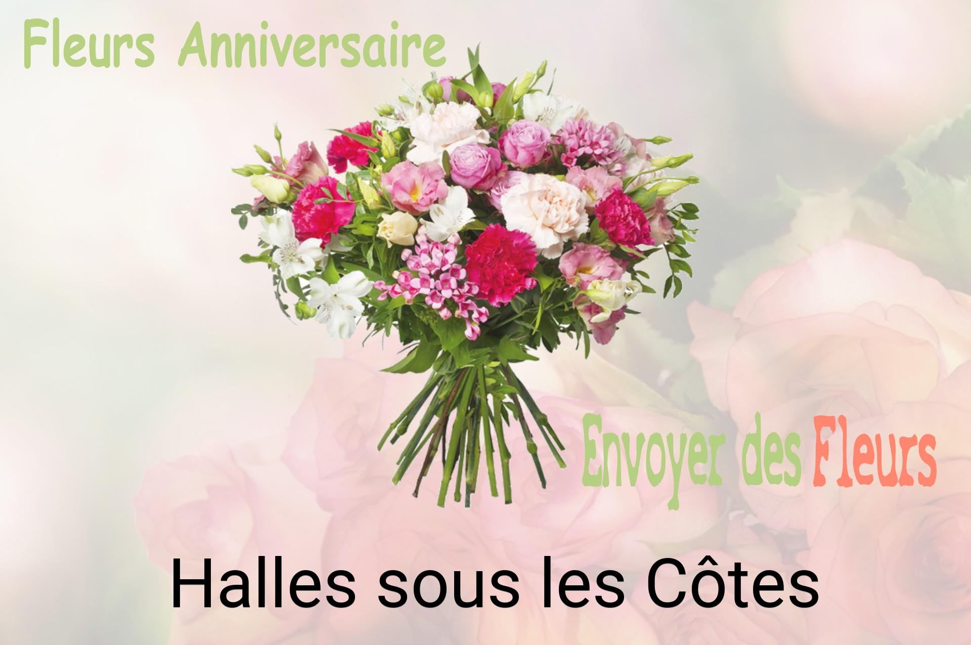 Bouquet de fleurs d’anniversaire livré à Halles-sous-les-Côtes