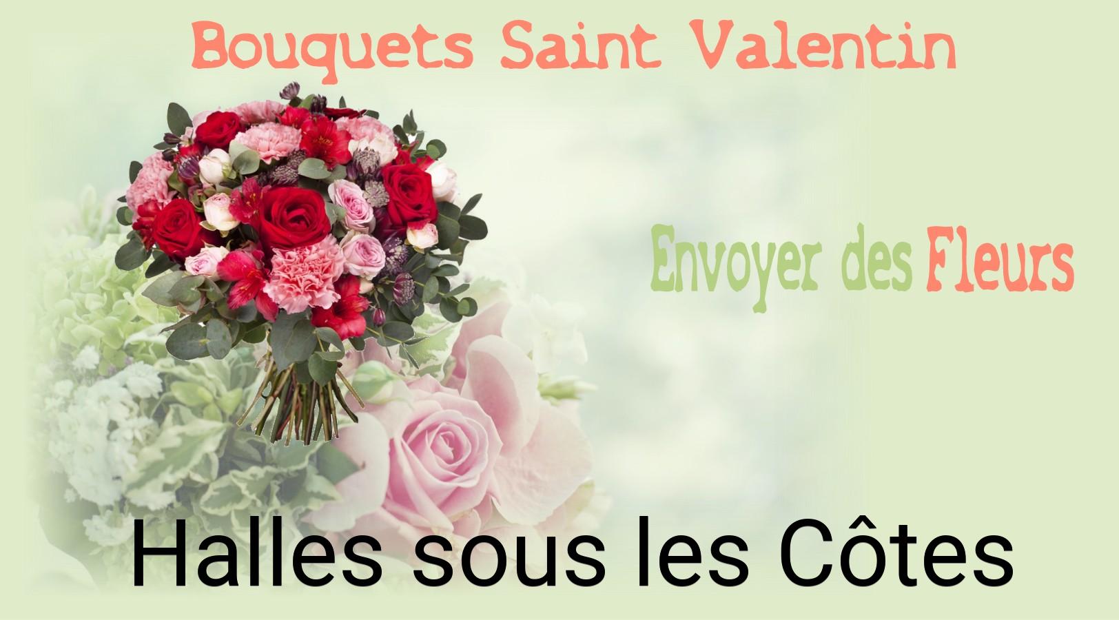 Roses de Saint-Valentin livrées à Halles-sous-les-Côtes